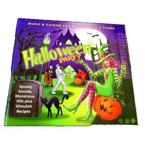 Halloween Party Music & Cuisine For a Party With a Theme CD Recipe Cook Book